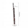 Zerodis Burgundy Mini Bassoon Ornament Model_gift