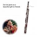 Zerodis Burgundy Mini Bassoon Ornament Model_gift