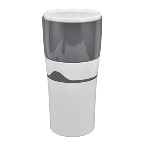 Zerodis Portable Drip Coffee Maker – 450ML for Travel, Office, and Camping (Gray)
