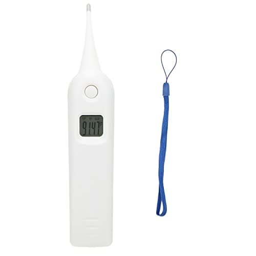 Zerodis LCD Digital Veterinary Thermometer for Pets with Memory Function