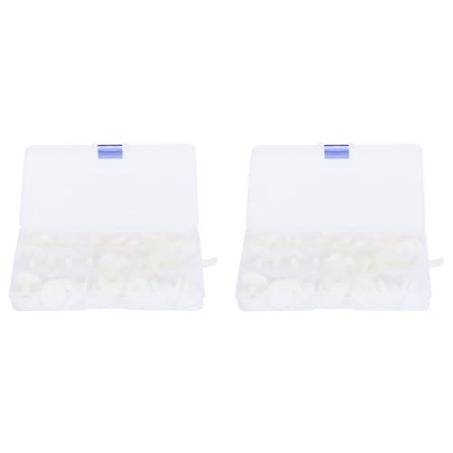 Zerodis White Plush Bear Joints Set for Doll Making Supplies