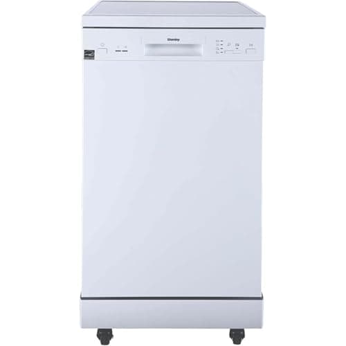Danby Portable Compact Dishwasher, White