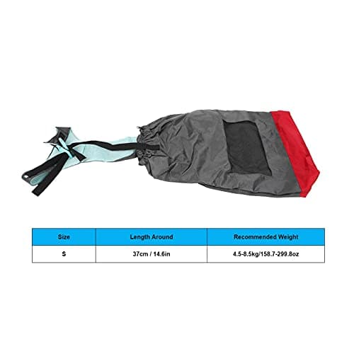 Breathable Drag Bag for Paralyzed Pets - Walking Solution for Disabled Dogs and Cats (S)
