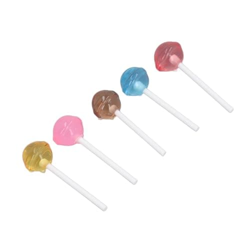 50pcs Miniature Candy Decor for Dollhouse DIY Earring Crafting