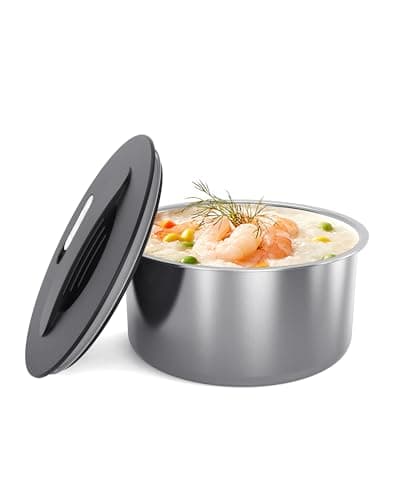 100W Portable Electric Lunch Warmer 33oz Leak-proof for Work and Travel — 33oz Black-inner