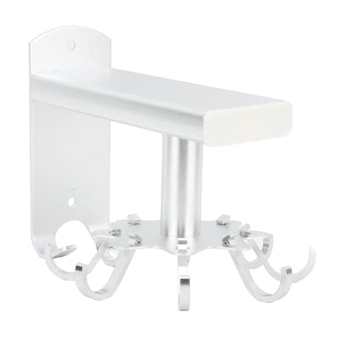 8-Hook Rotating Kitchen Utensil Organizer Wall Mount Rack