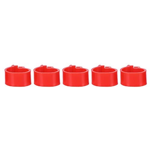 200pcs 10mm Leg Bands for Identifying Homing Pigeons and Adult Birds