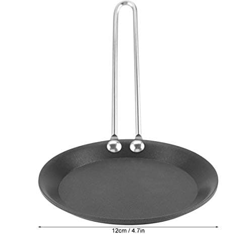 Zerodis Mini Egg Pan, Nonstick Frying Skillet for Kitchen and Camping