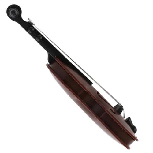 Miniature Violin Toy: Small Plastic Dollhouse Accessory with Bow