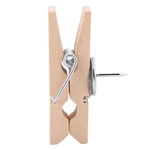 Wooden Clothespins for Crafts and Hanging Clothes