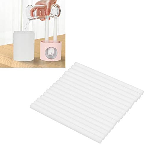 Zerodis 30PCs Pink Humidifier Cotton Swab Filters, 1 Oz, 5x80mm