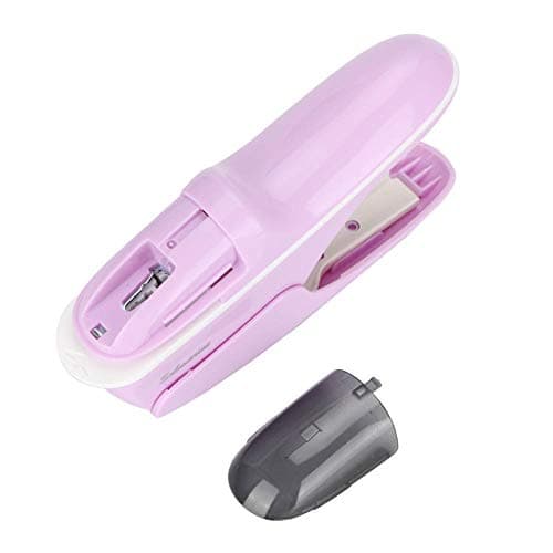 Portable 8-Page Capacity Hand Stapler, Labor-Saving Stapleless Tool for Office Supplies