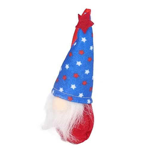 Independence Day Dwarf Doll Patriotic Plush for Holiday Decor (8pcs)
