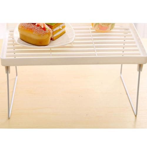 Zerodis Foldable Kitchen and Bathroom Cabinet Organizer Shelf