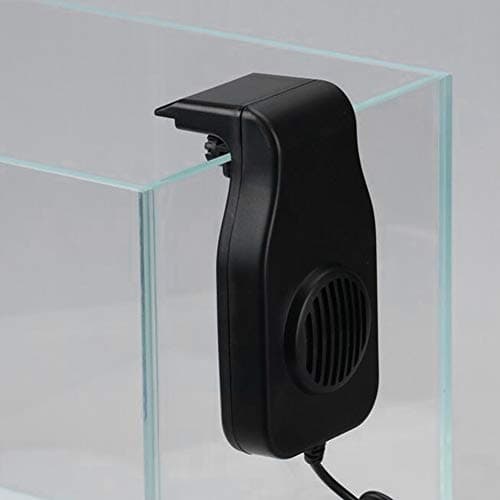 Zerodis Mini Aquarium Cooling Fan - Ultra Quiet Temperature Reducer for US Plug (100-240V)