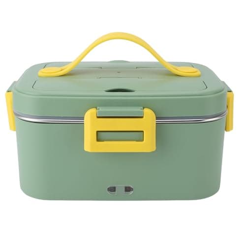 Zerodis Portable Electric Lunch Box – 360° Heating, No Water Needed (Green)