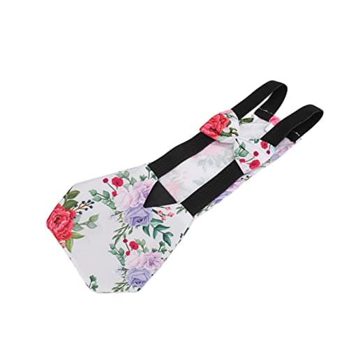 Pet Chicken Diapers with Peony Pattern for Loose Fits