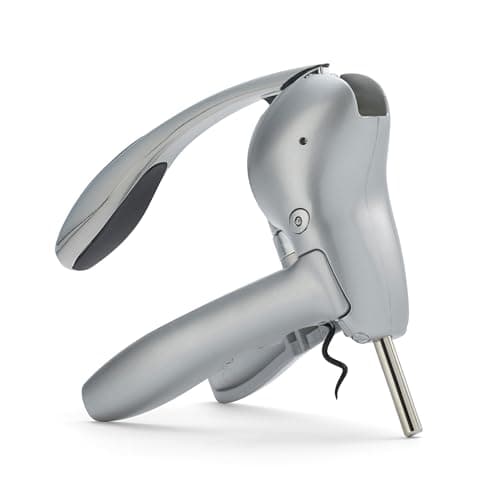 Silver Rabbit Original Lever Corkscrew with Foil Cutter — Gray