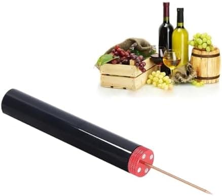 Zerodis Needle Type Wine Bottle Opener, Easy Cork Remover Corkscrew, Travel Portable Pocket Air Pressure Pump Wine Bottle Opener for Home, Restaurant and Party(Red)