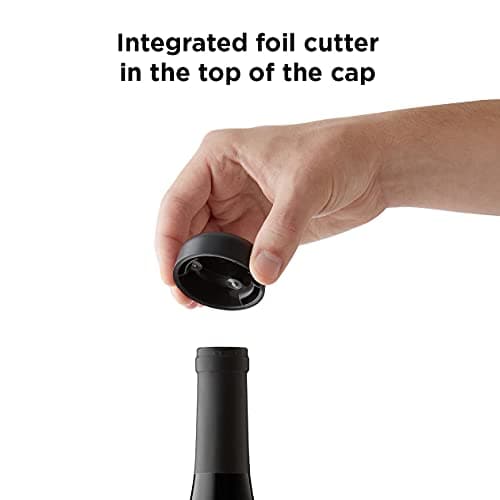 Rabbit Automatic Electric Corkscrew - Hands-Free Wine Opener with Foil Cutter