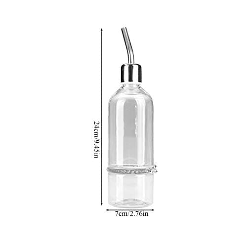 Parrot Automatic Water Feeder Bottle for Cats & Dogs Stainless Steel Nipple