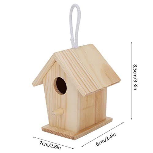 Zerodis 4 PCS Bird Houses for Birds to Rest and Live