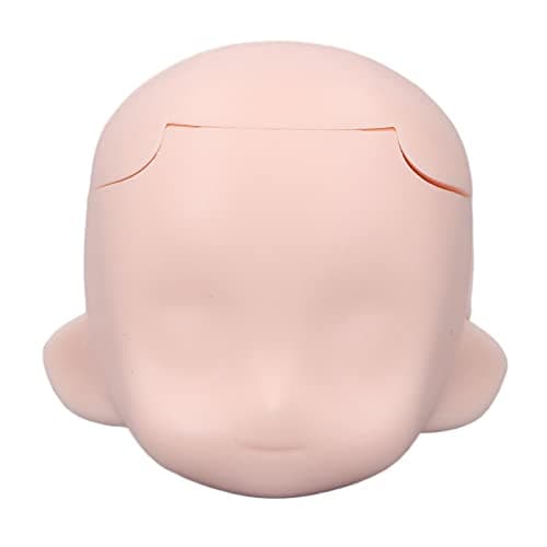Zerodis Removable Milky White 1/12 Doll Head for Adult Makeup — Pink