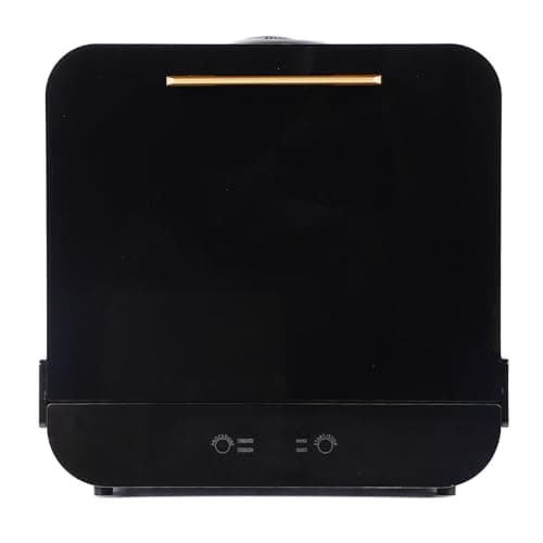 Portable Mini Countertop Dishwasher with 72°C High Temp - Fully Automatic for Home, Office, Dorm, and Boat (US Plug 110V)