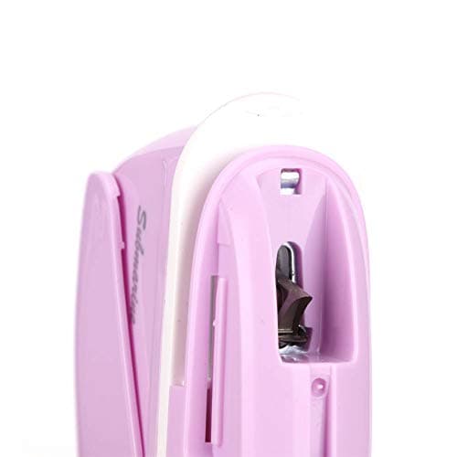 Portable 8-Page Capacity Hand Stapler, Labor-Saving Stapleless Tool for Office Supplies