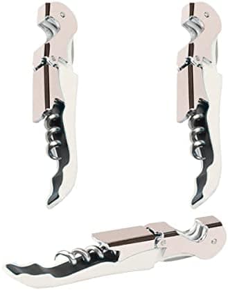 Kit-Home Professional Waiter Corkscrew Wine Openers Set (4 PCS),Upgraded with Heavy Duty Stainless Steel Hinges Wine Key for Restaurant Waiters, Sommelier, Bartenders