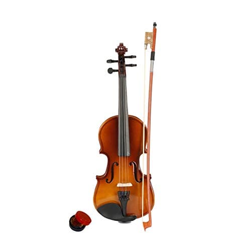 Natural Acoustic Violin with Bow Case for Beginners