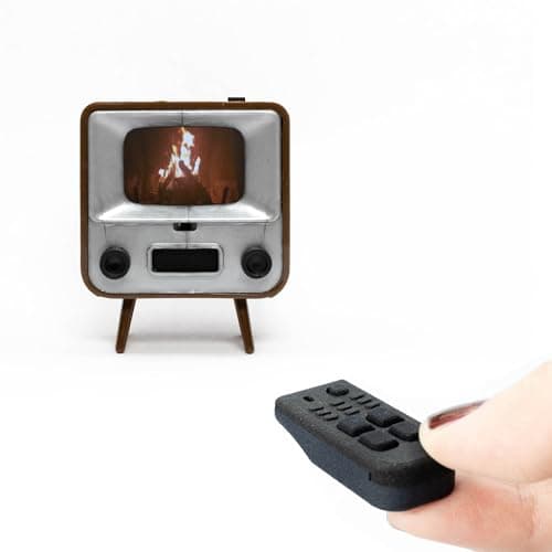 TinyTV 2 - Portable Retro Television with USB Video Playback — Brown