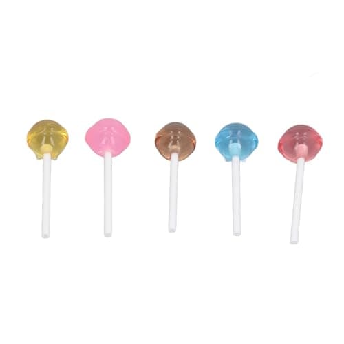 50pcs Miniature Candy Decor for Dollhouse DIY Earring Crafting