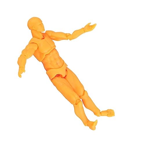 Customizable Poses Action Figure for Art and Photography (Man #15)
