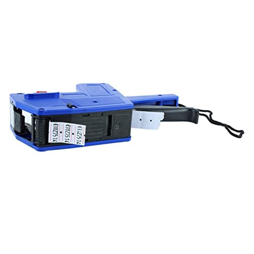 MX-5500 8-Digit Price Tag Gun with 5000 Labels, Blue Ink Refills, Office Retail Shop