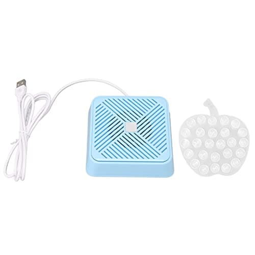 Mini Portable Ultrasonic Washing Machine for Kitchen Dishwasher (White) — Blue