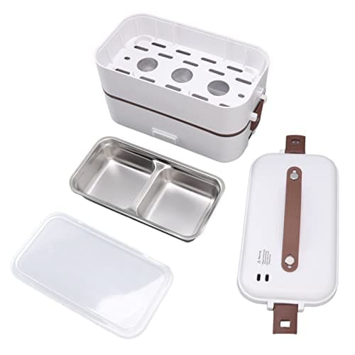 Zerodis 0.8L Electric Lunch Box – Portable Waterproof Food Warmer for Home, Office, and Car