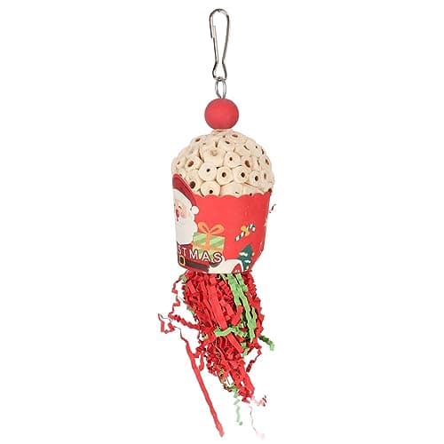 Zerodis Bright Colors Bird Chewing Toy for Relieving Boredom