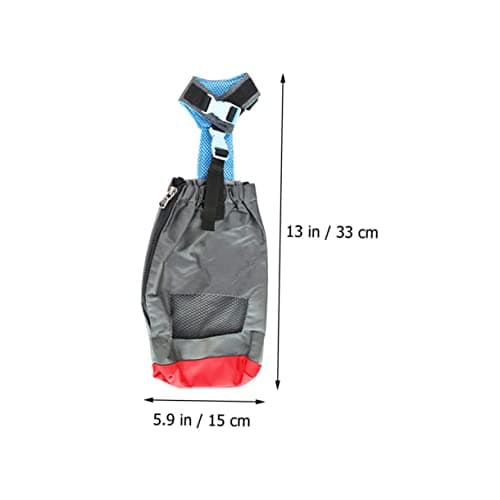 Amosfun 3pcs Practical Dog Carriers for Small or Paralyzed Dogs - Travel Bags for Pets