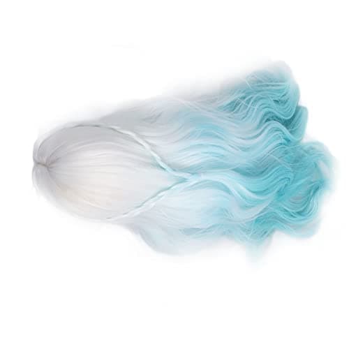 Zerodis 1/3 Ball Jointed Doll Hair Replacement Wig, High Temp Soft Silk Curly Hair for Modeling & Crossdressing