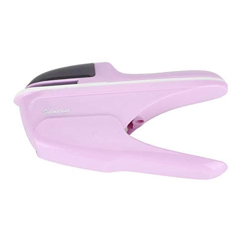 Portable 8-Page Capacity Hand Stapler, Labor-Saving Stapleless Tool for Office Supplies