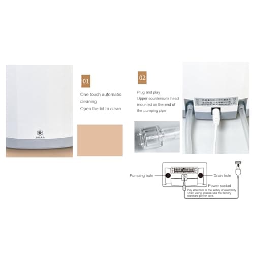 Mini Portable 4L USB Dishwasher for Apartments, Camping, and RVs
