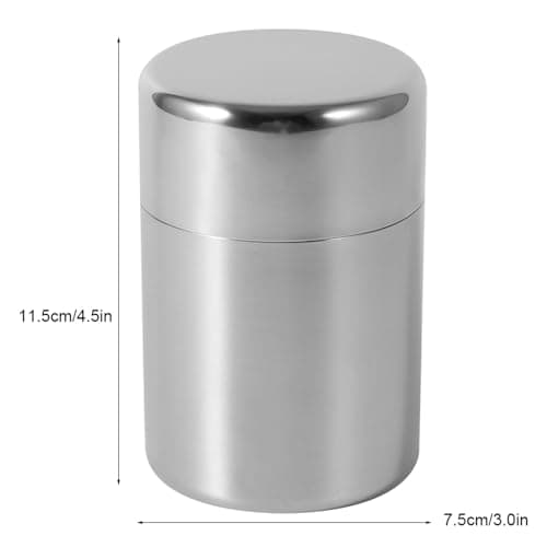 Stainless Steel Tea Canister for Tea, Coffee & Spices