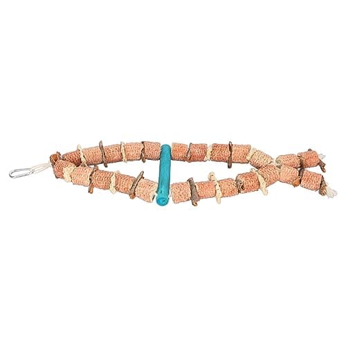 Zerodis Hanging Chew Toy for Macaws, African Grey & Other Birds with Hooks
