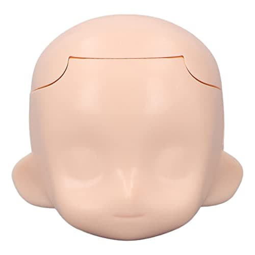 Eco-Friendly Removable Replacement Doll Head for 1/12 Doll (Normal White)