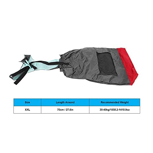 Joyzan Dog Drag Bag for Paralyzed Pets - Adjustable, Breathable Injury Protection for Small Dogs and Cats