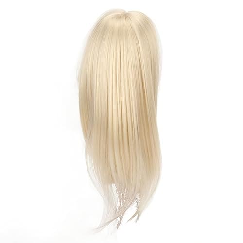 Milk Gold Long Hair Wig for Ball Jointed Dolls, Handmade & Long Lasting