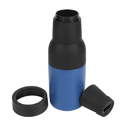 ZeroDis Double Stainless Steel Beer Bottle Cooler with Vacuum Insulation and Lid Opener
