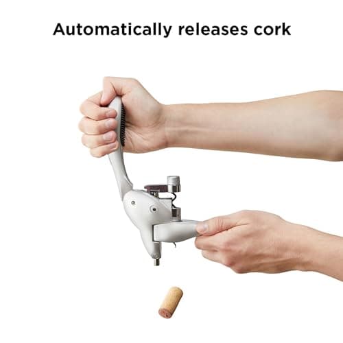 Silver Rabbit Original Lever Corkscrew with Foil Cutter