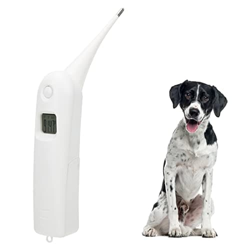 Zerodis LCD Digital Veterinary Thermometer for Pets with Memory Function